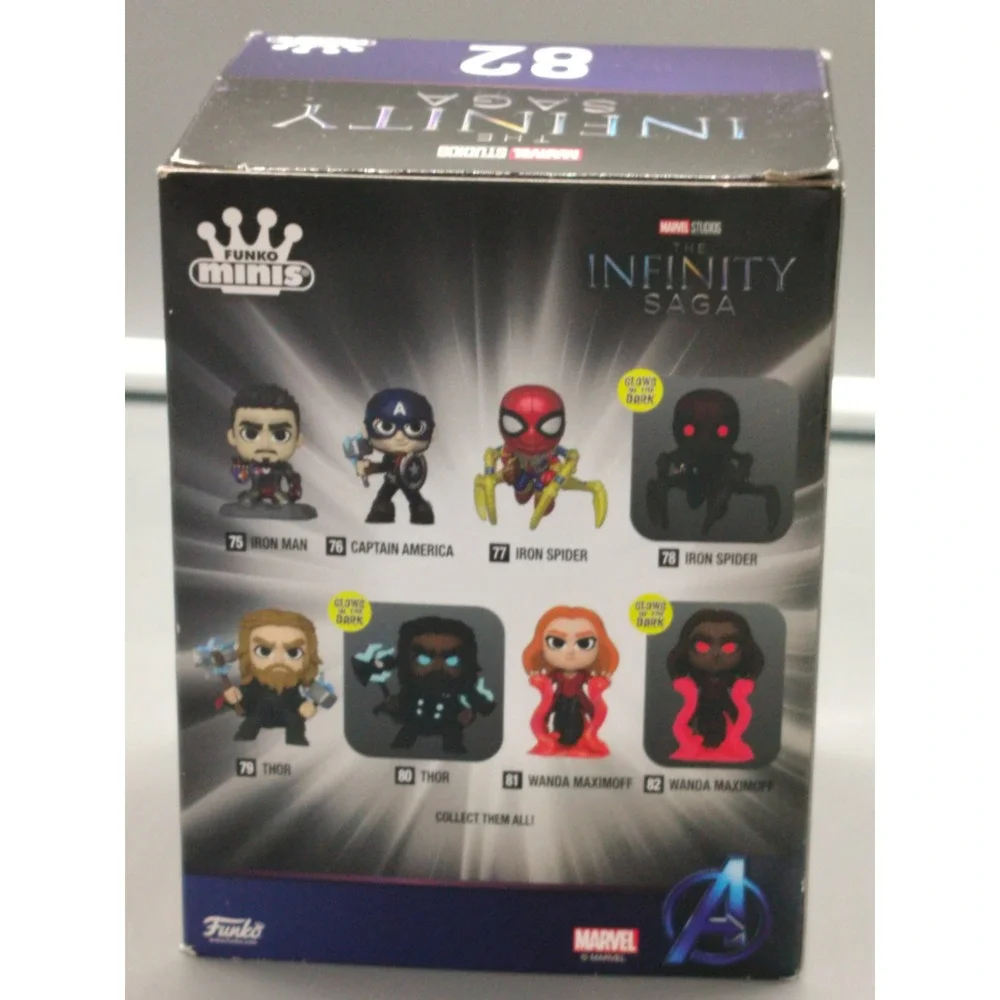Funko Mini Marvel Infinity Saga Five Below Lot of 5 Collectible Iron Man, Thor